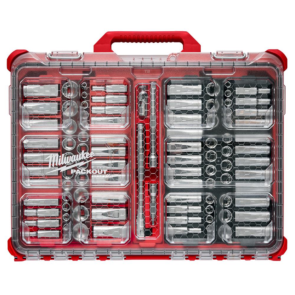 Milwaukee Tool 48-22-9285 Milwaukee 98-Piece Ratchet and Socket