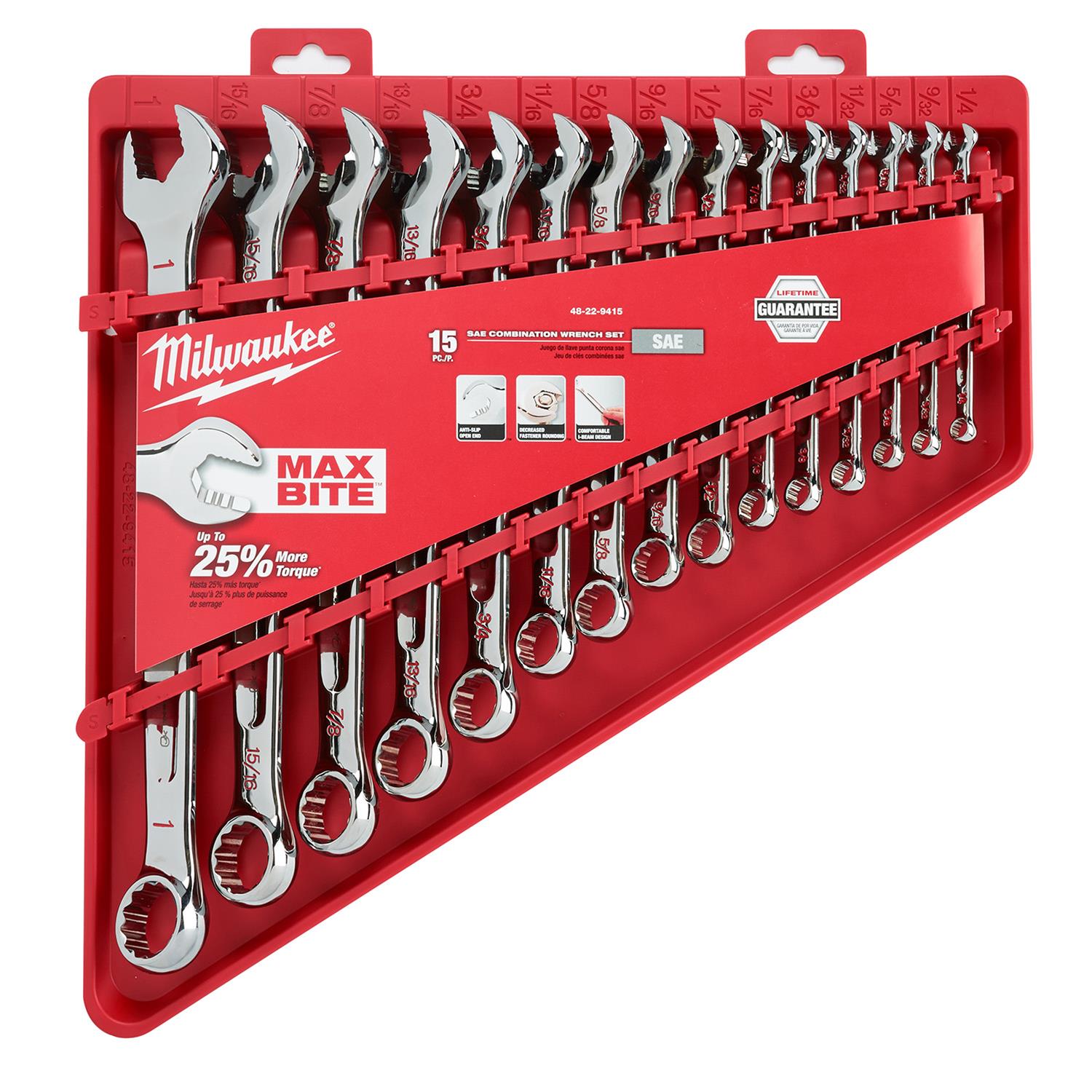 Milwaukee Tool 48-22-9415 Milwaukee Combination Wrenches | Summit Racing