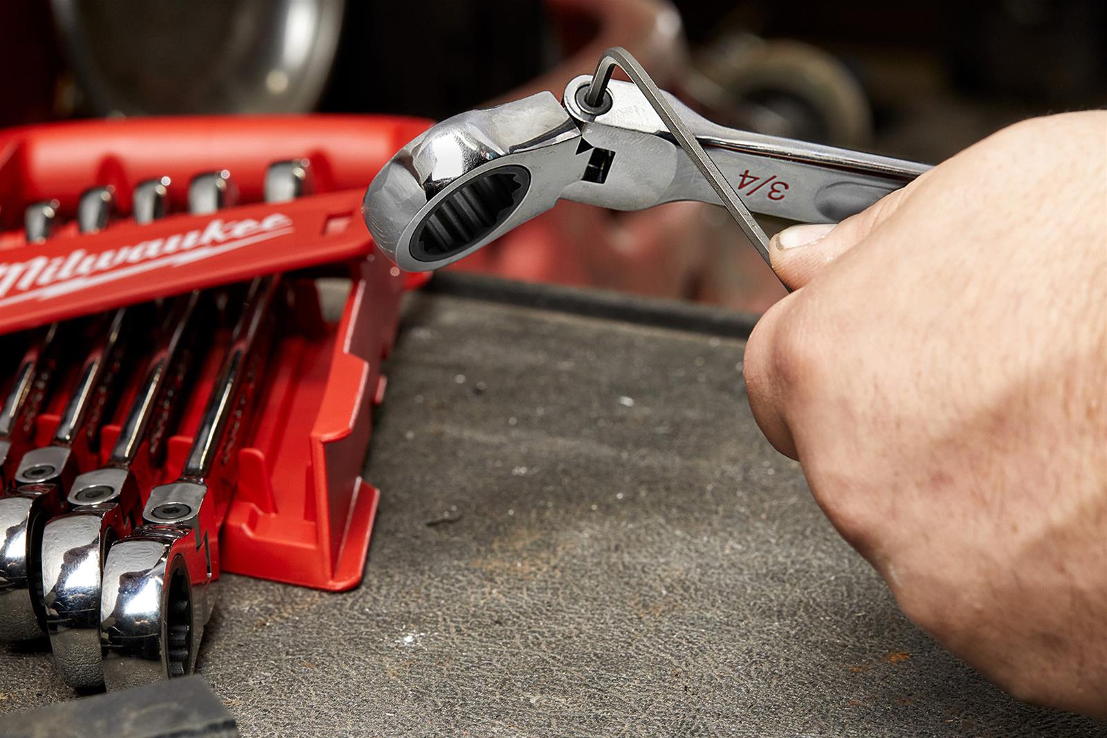 Milwaukee Tool 48-22-9513 Milwaukee 15-Piece Flex Head Ratcheting