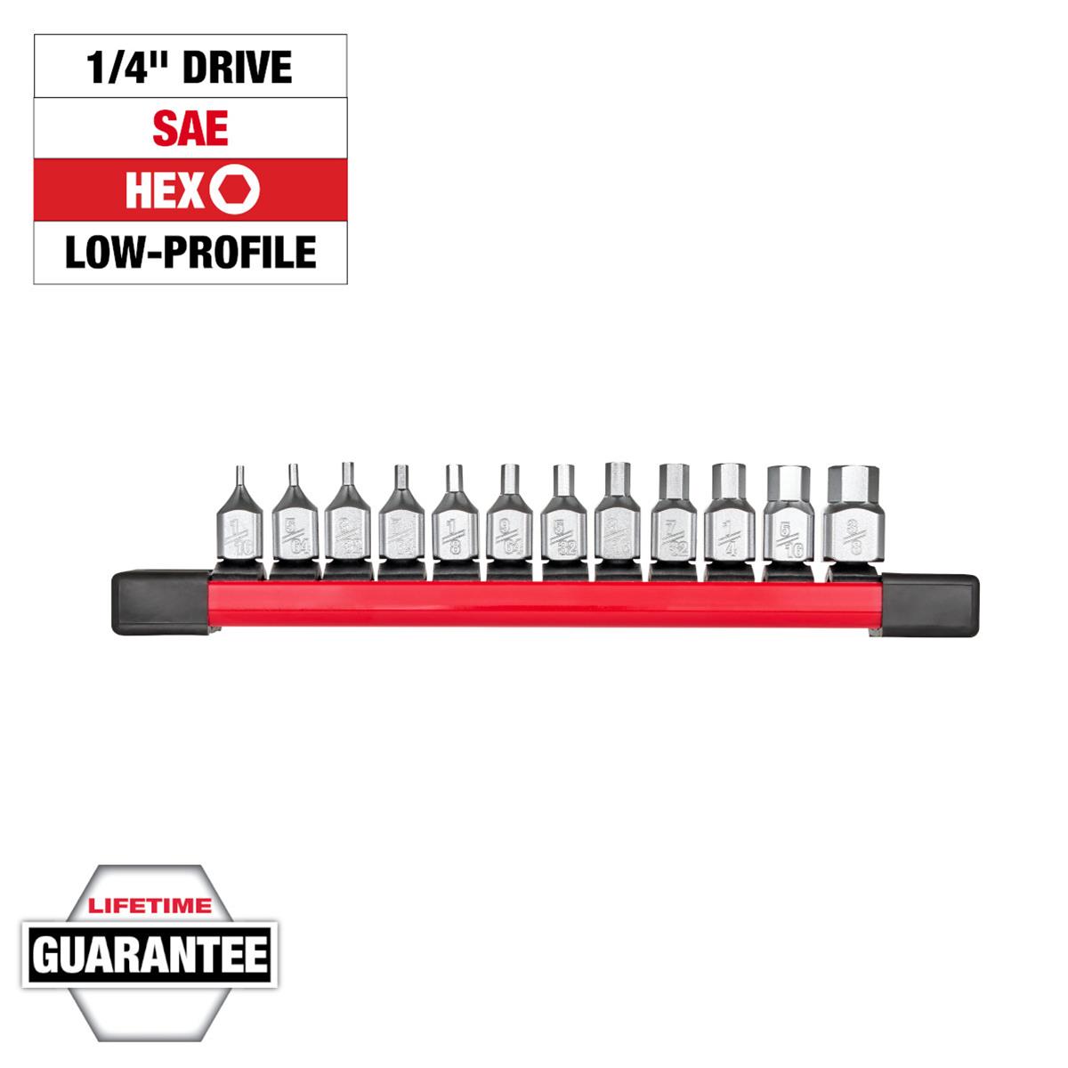 Milwaukee Tool 48-22-9544 Milwaukee Low-Profile Hex Bit Socket