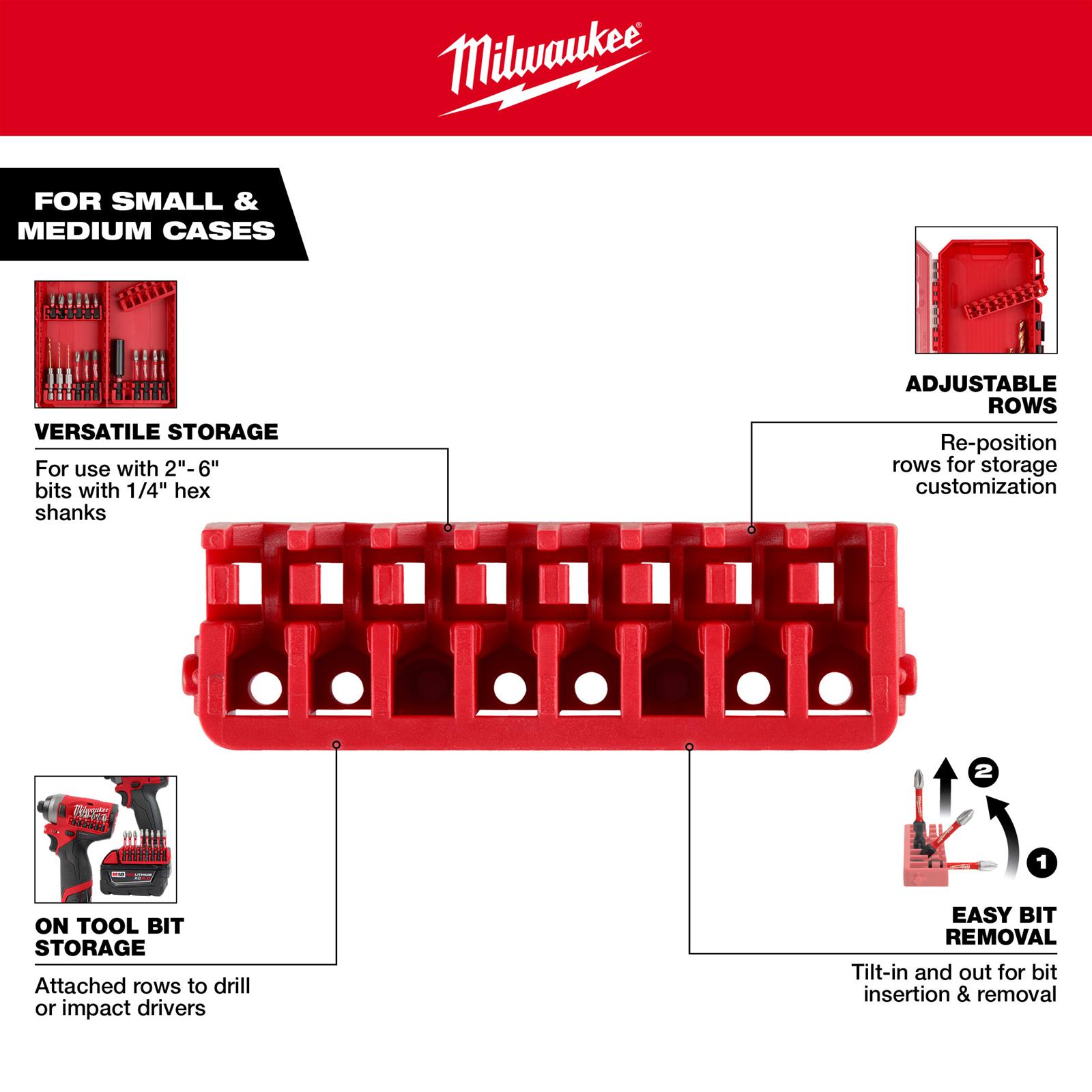 Milwaukee Tool 48-32-9933 Milwaukee Customizable Accessory Case