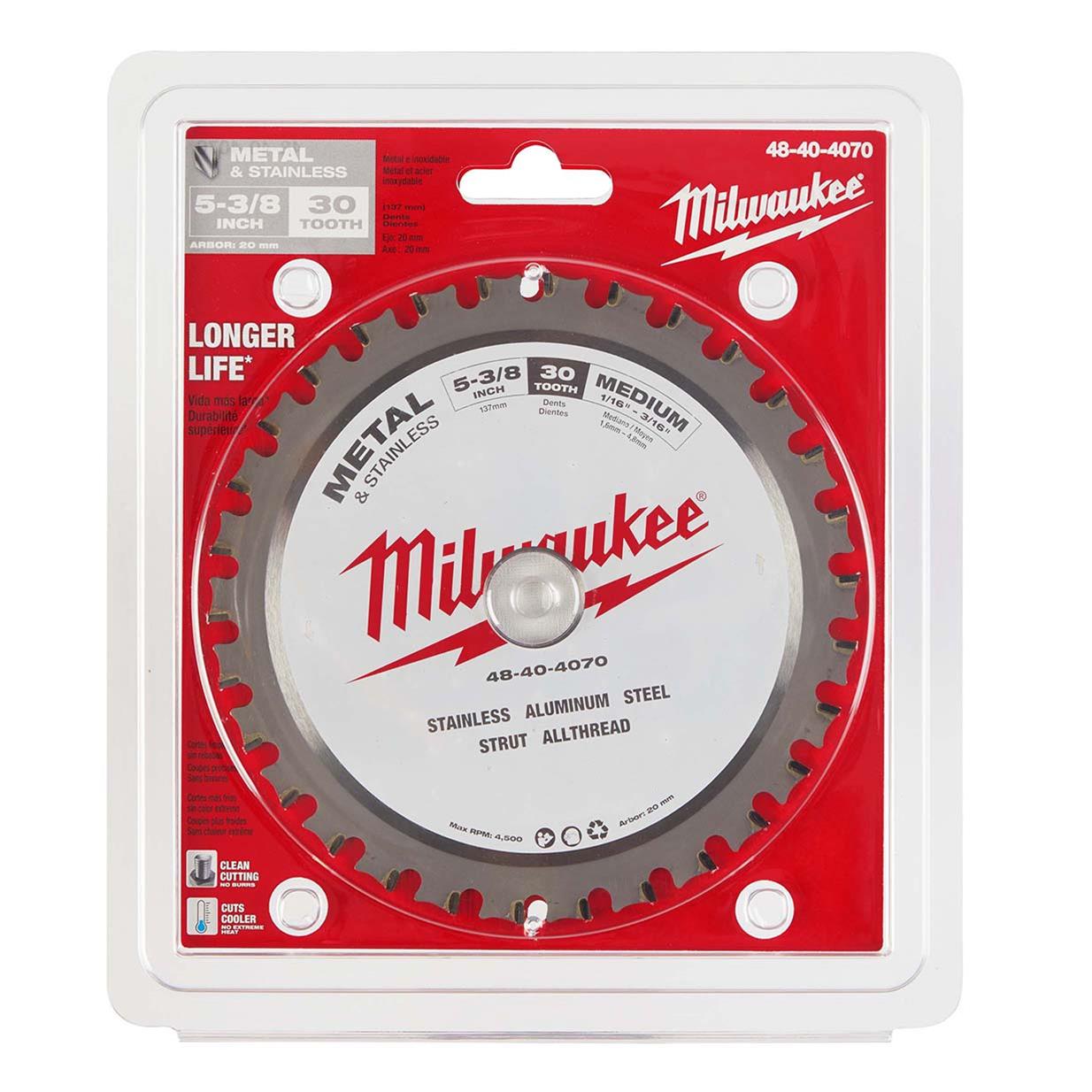 Milwaukee Tool 48-40-4070 Milwaukee Circular Saw Metal Cutting