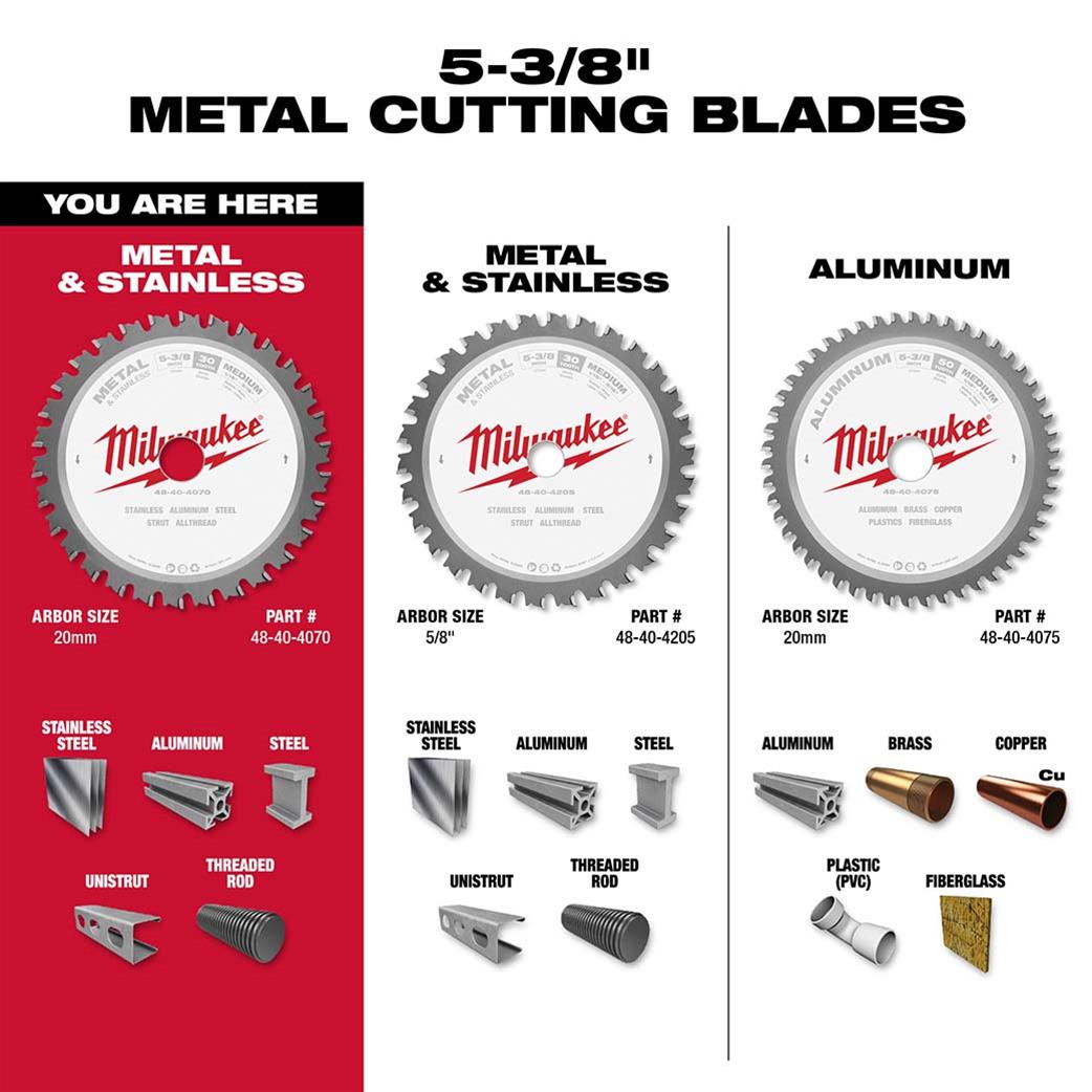 Milwaukee Tool 48-40-4070 Milwaukee Circular Saw Metal Cutting