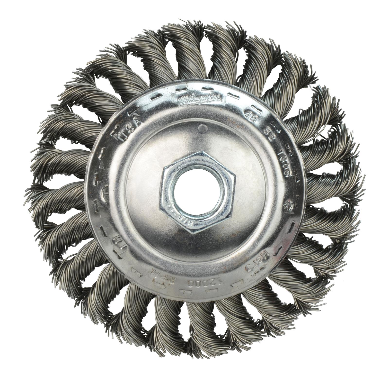 Milwaukee Tool 48521305 Milwaukee Wire Brush Wheels Summit Racing