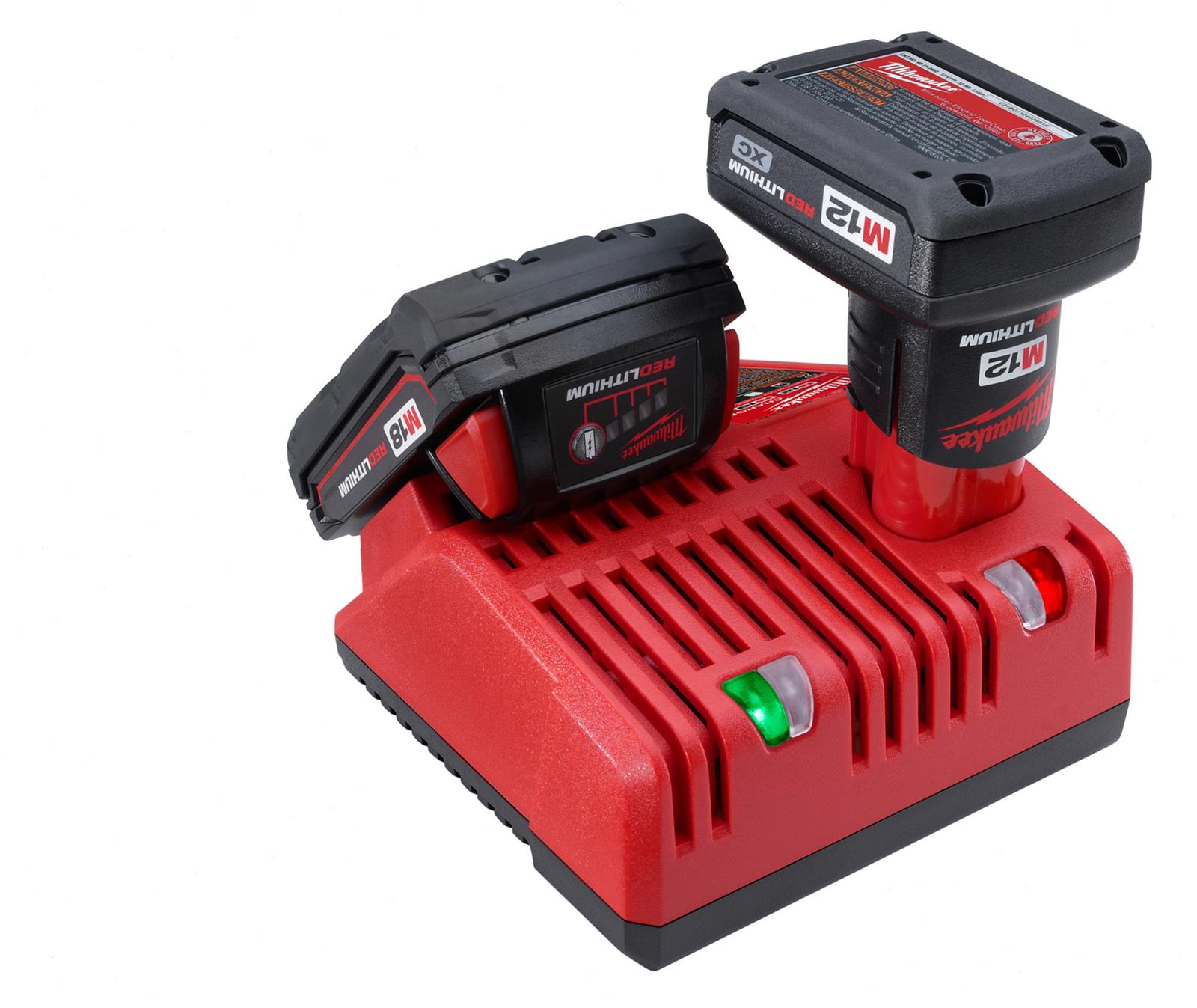 Milwaukee Tool 48-59-1812 Milwaukee M18 and M12 Multi-Voltage Battery ...