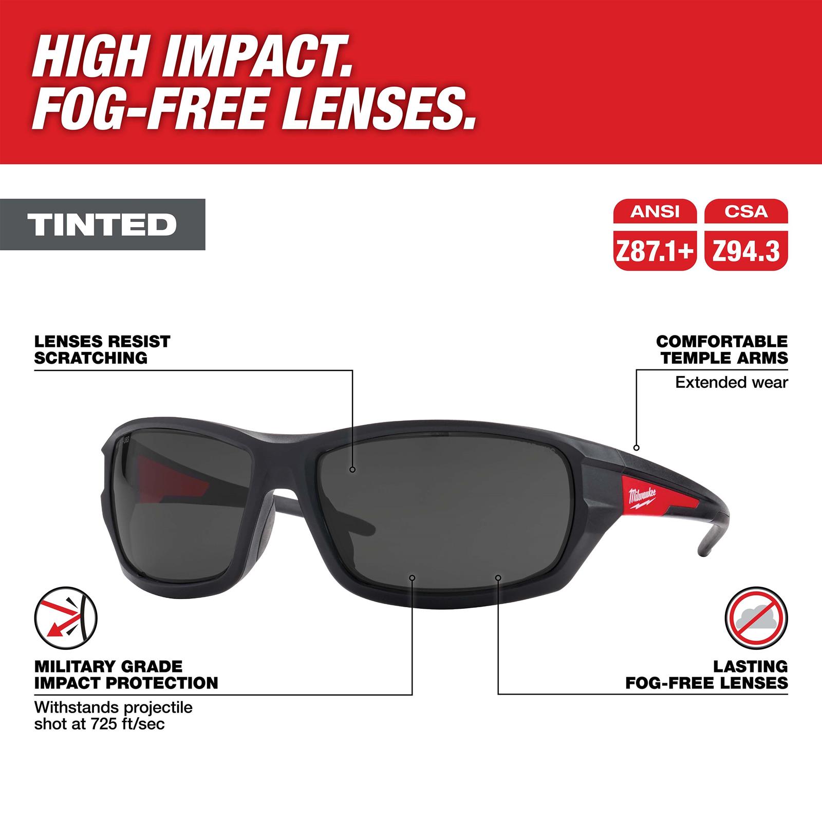 Milwaukee Tool 48732025 Milwaukee Performance Safety Glasses Summit