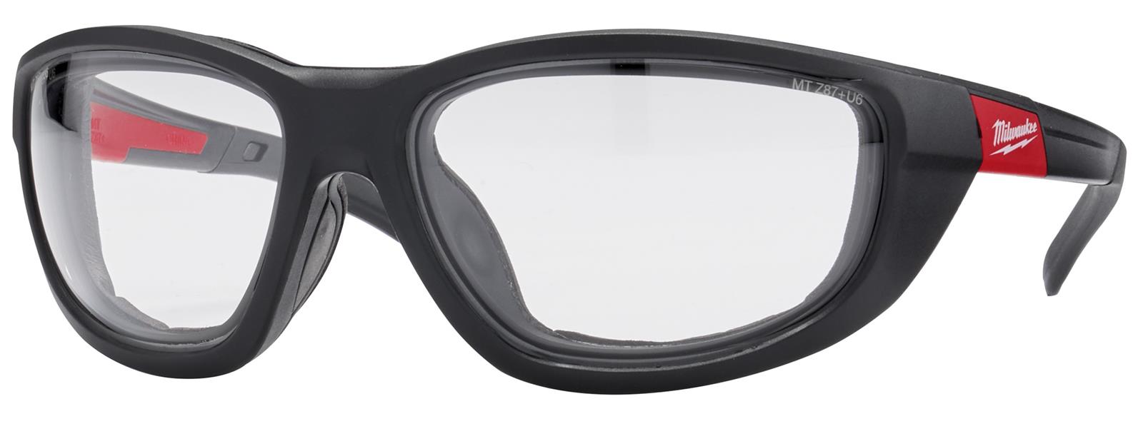 Milwaukee Tool Safety Glasses with Anti-Scratch and Fog-Free Tinted Lenses