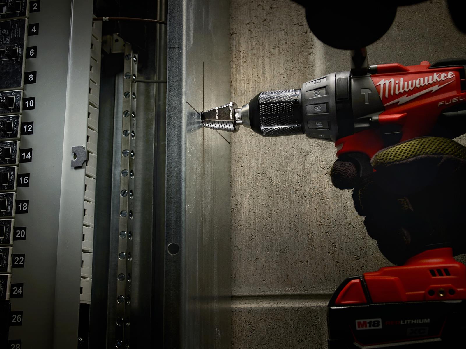 Milwaukee Tool 48-89-9212 Milwaukee Jam-Free Step Drill Bit Sets