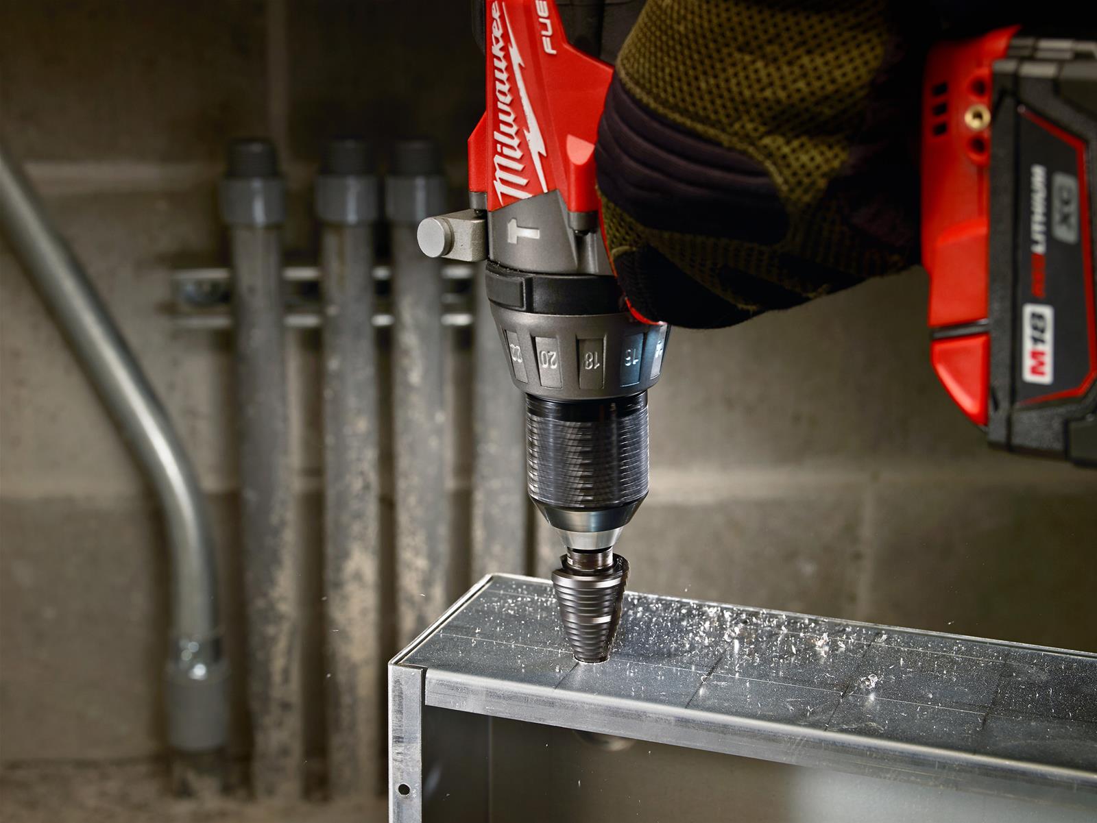 Milwaukee Tool 48-89-9221 Milwaukee Jam-Free Step Drill Bit Sets