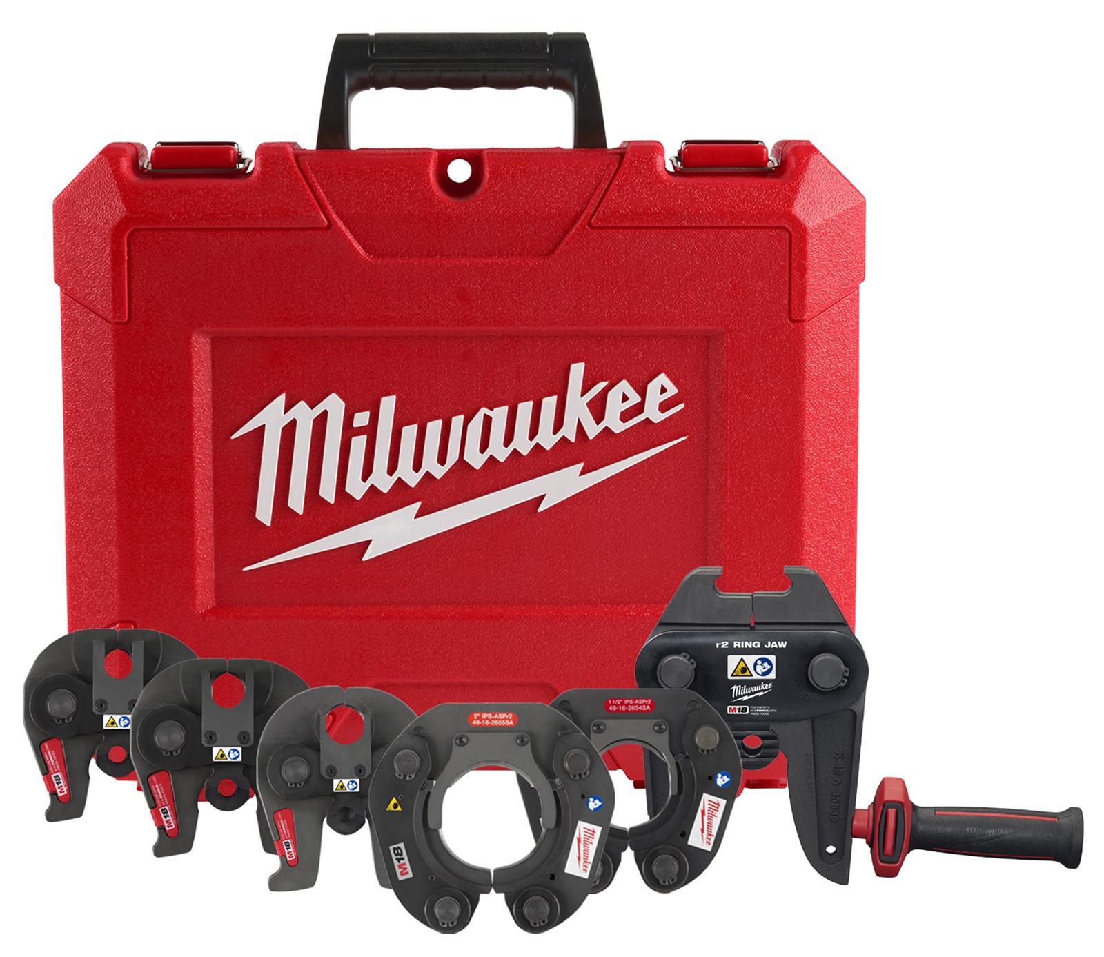 Milwaukee M18 FORCE LOGIC 10T Knockout Tool Kit W/ 1/2" -2" Capacity