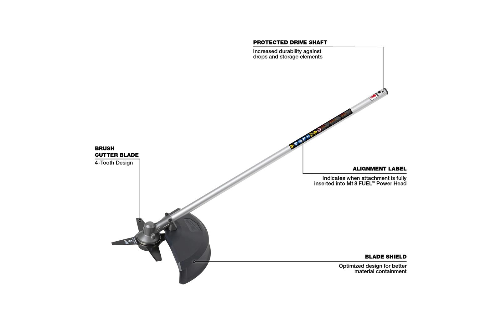 Milwaukee Tool 49162738 Milwaukee M18 FUEL QUIKLOK Brush Cutter