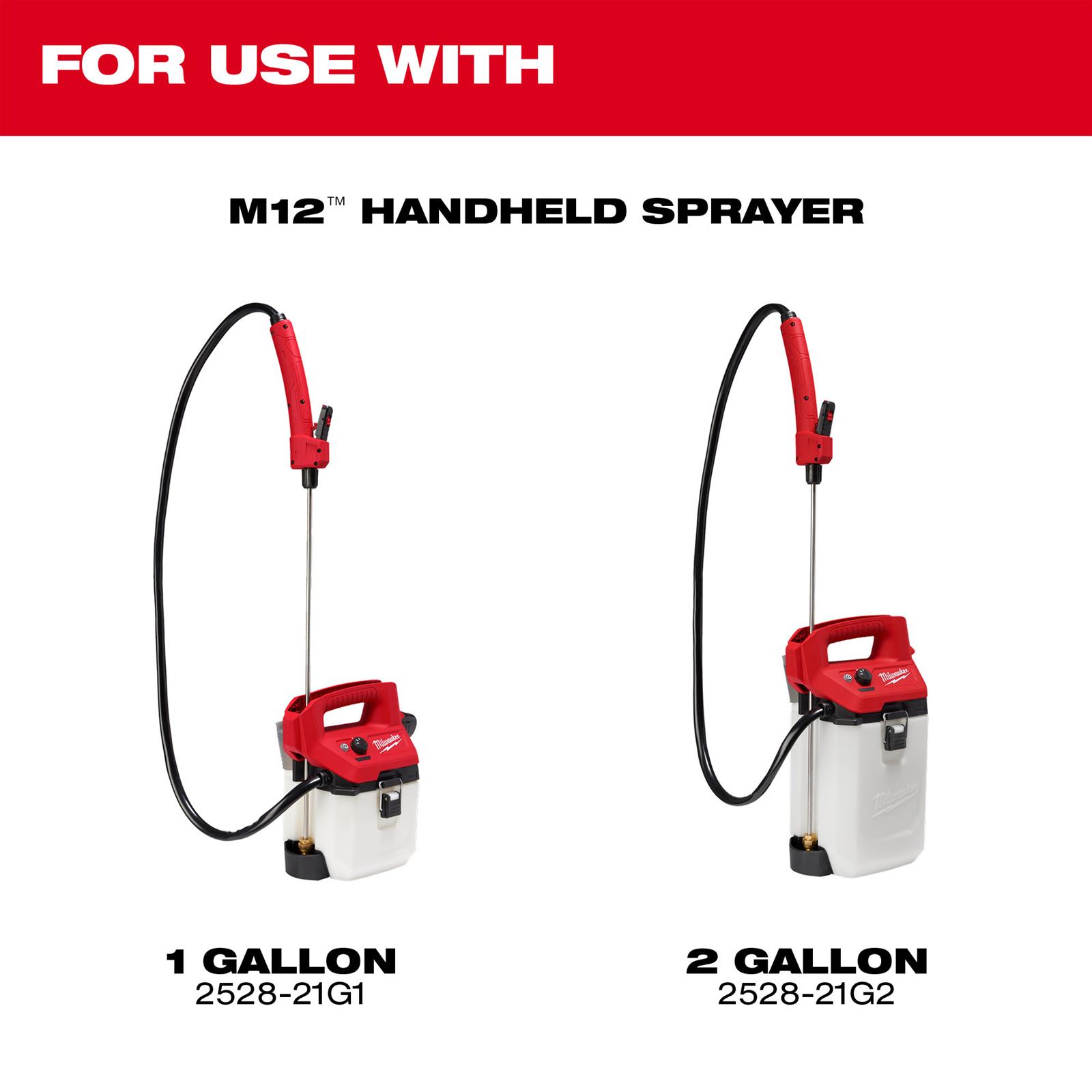 Milwaukee Tool 49162764 Milwaukee M12 Handheld Sprayer Components