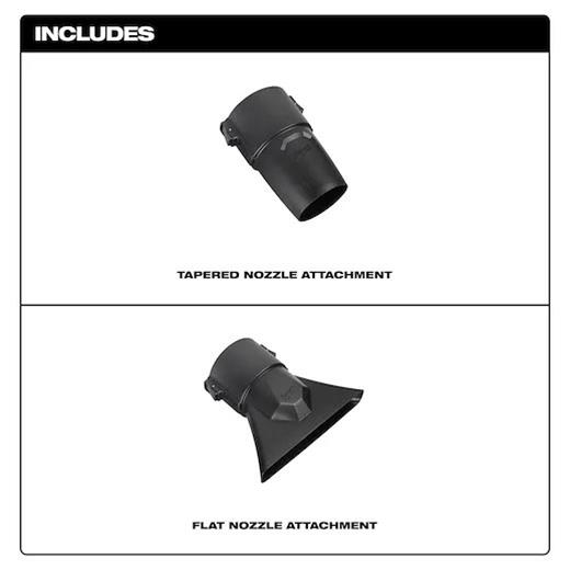 Milwaukee Tool 49-16-2797 Milwaukee Blower Tapered and Flat Nozzle