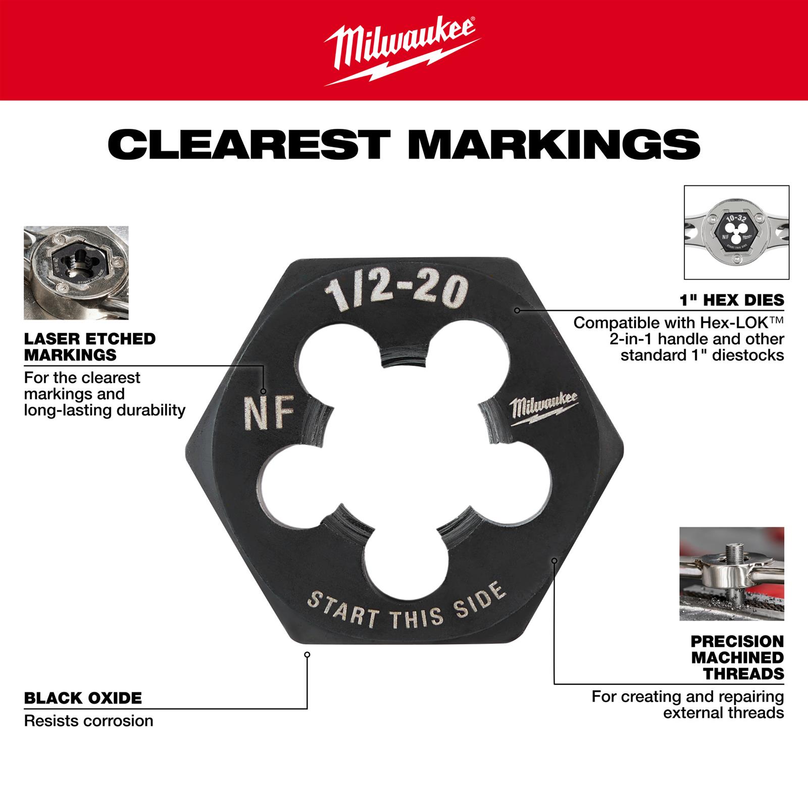 Milwaukee Tool 49225601 Milwaukee Tap and Die Sets Summit Racing