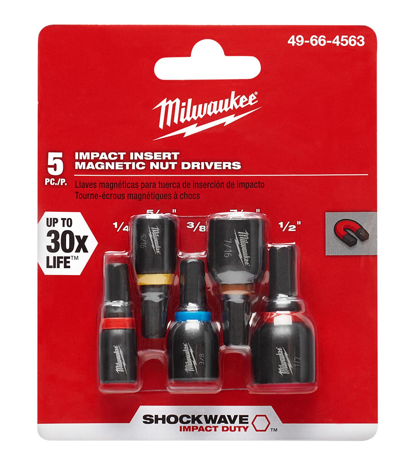 Milwaukee Tool 49-66-4563 Milwaukee SHOCKWAVE Impact Duty Magnetic