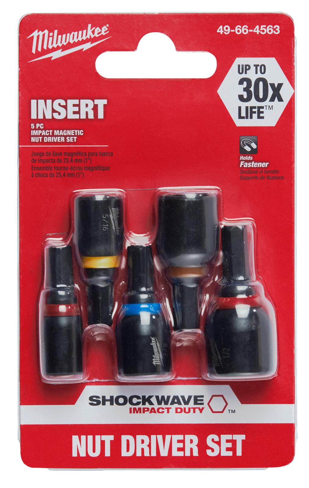 Milwaukee Tool 49-66-4563 Milwaukee SHOCKWAVE Impact Duty Magnetic