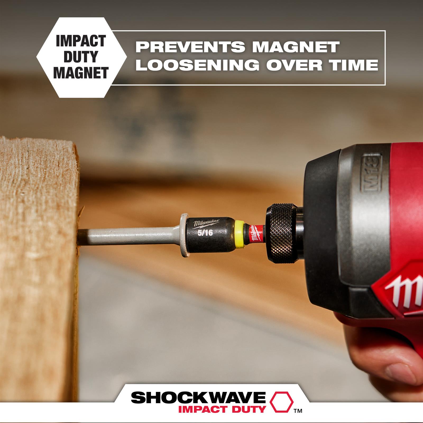 Milwaukee Tool 49-66-4566 Milwaukee SHOCKWAVE Impact Duty Magnetic
