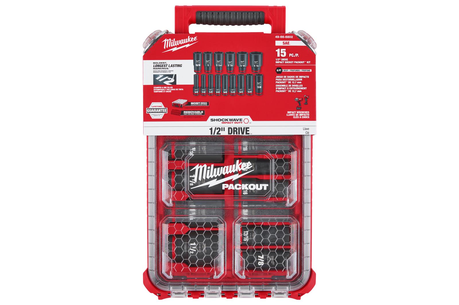 Milwaukee Tool 49666802 Milwaukee PACKOUT SHOCKWAVE ImpactDuty