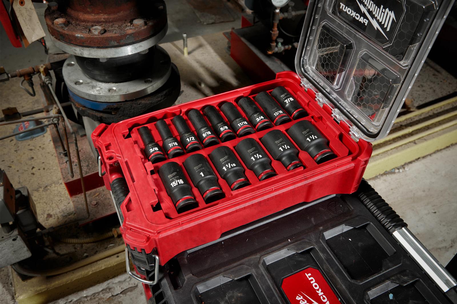 サンゾクマウンテン　shockwideセット　その他 Milwaukee Tool 49-66-6802 Milwaukee PACKOUT SHOCKWAVE Impact-Duty
