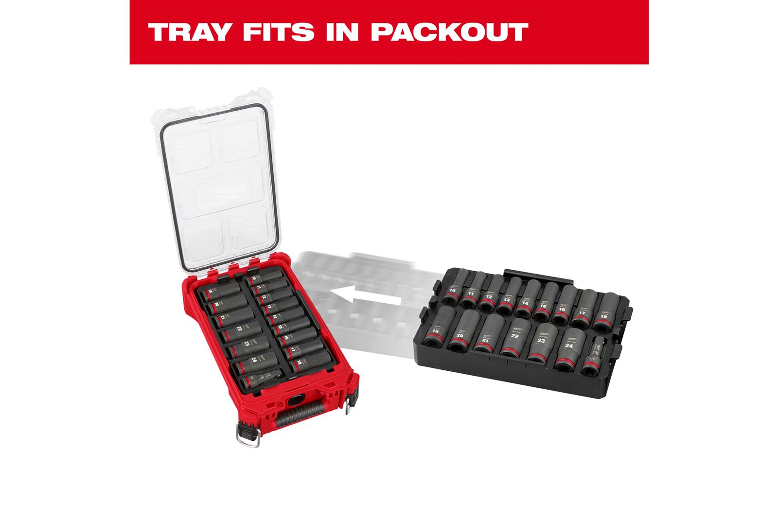 Milwaukee Tool 49-66-6818 Milwaukee PACKOUT SHOCKWAVE Impact-Duty