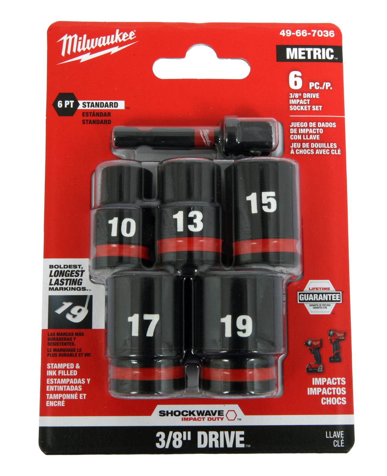 Milwaukee releases new Shockwave Impact Duty six-point sockets