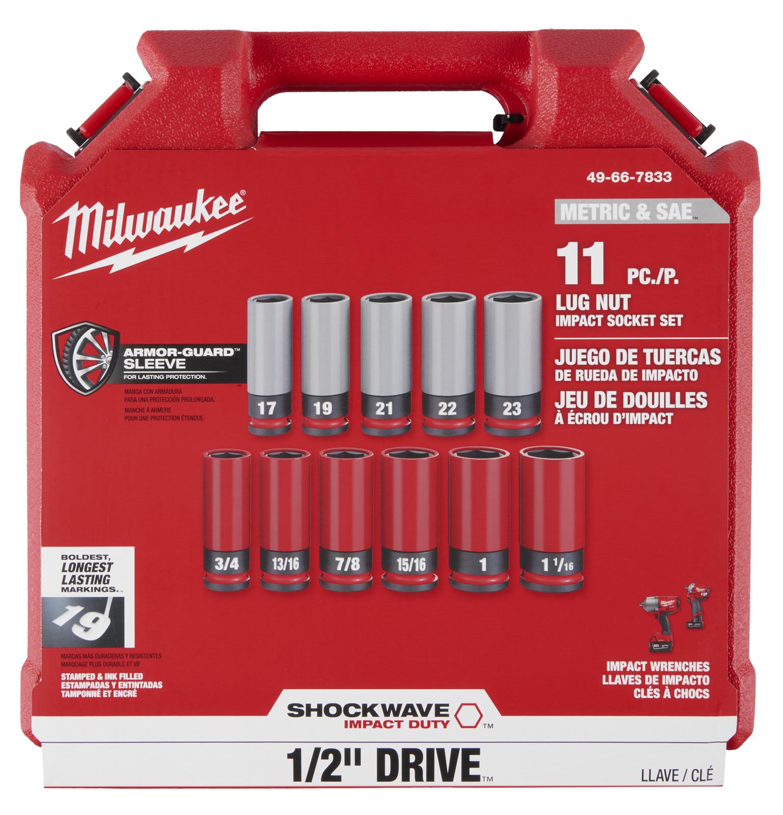 Impact sockets for lug nuts discount