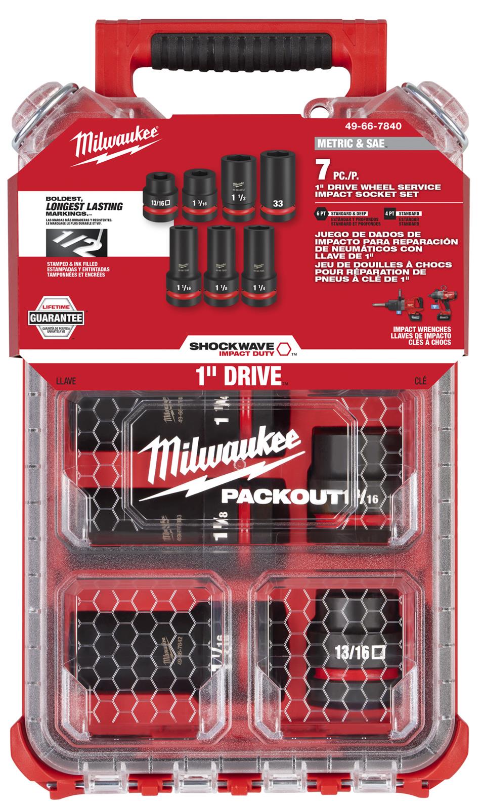 Milwaukee Tool 49-66-7840 Milwaukee SHOCKWAVE Impact Duty Sockets