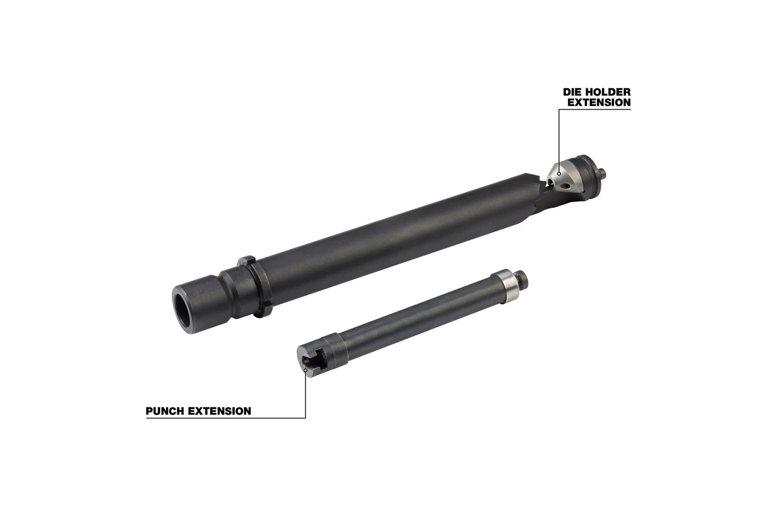 Milwaukee Tool 49720152 Milwaukee M12 FUEL 16Gauge Nibbler Die Holder Extensions Summit Racing