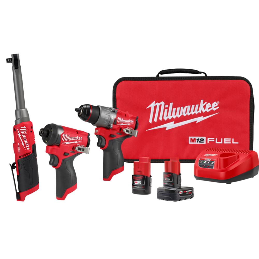 Milwaukee Tool M12TOOL Milwaukee Cordless Tool Kits Summit Racing