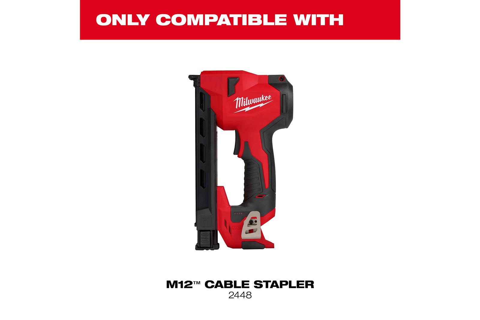 Milwaukee Tool MNM1600 Milwaukee 1 in. Insulated Cable Staples Summit Racing