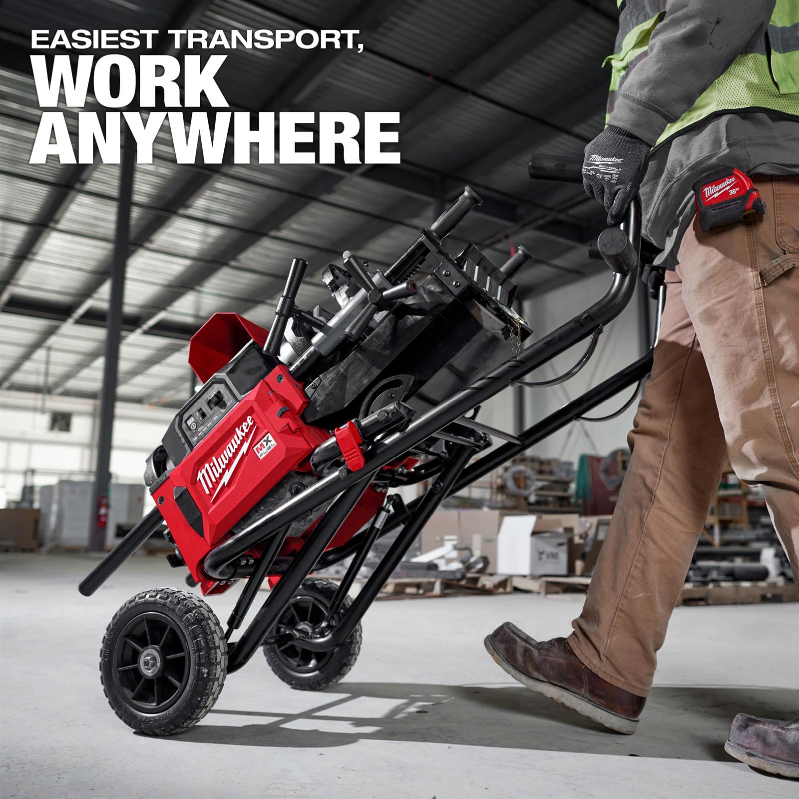 Milwaukee Tool MXF5122XC Milwaukee MX FUEL Pipe Threading Machines