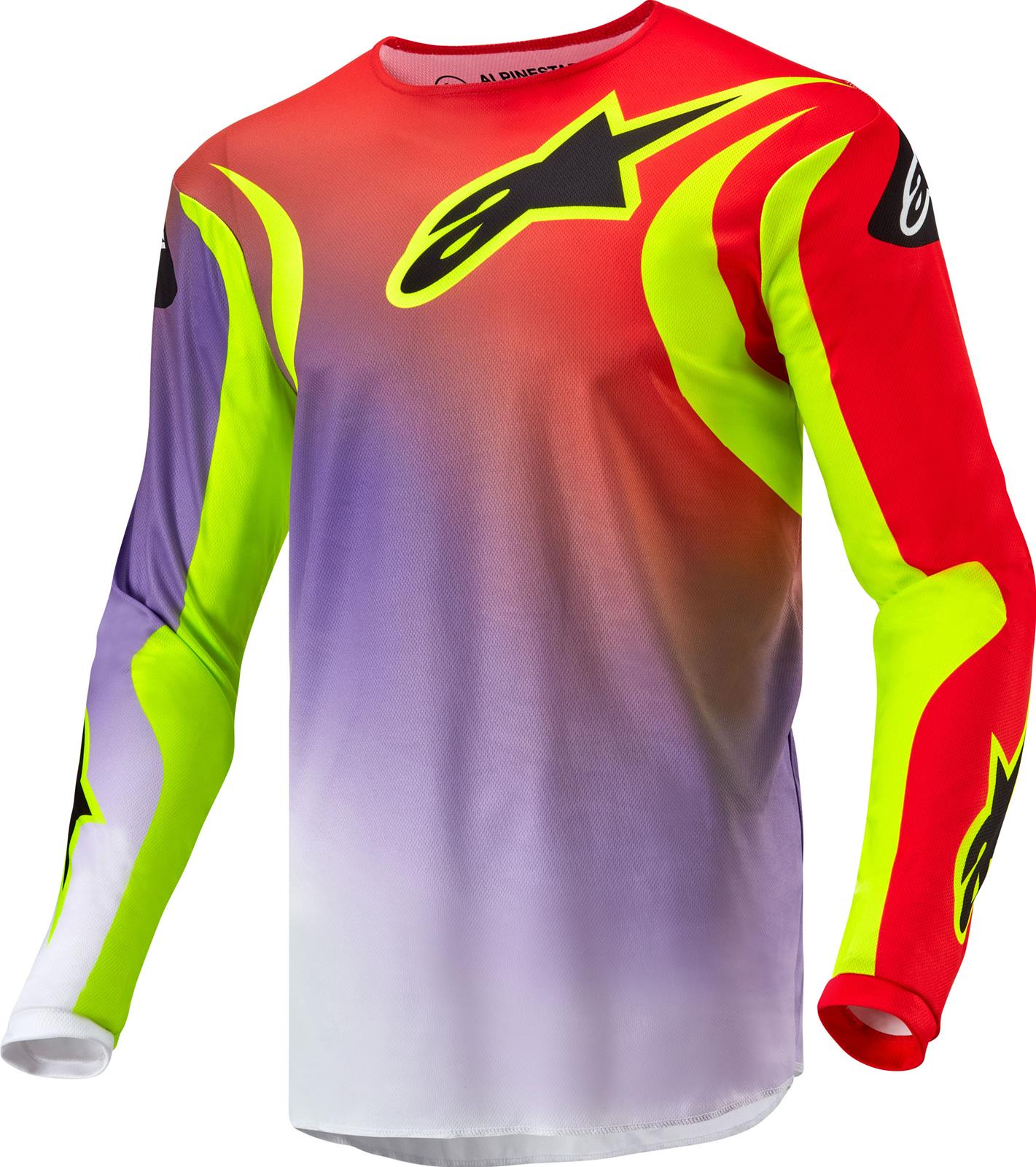 Alpinestars MX 3763724-2029-S Alpinestars MX Fluid Lucent Jerseys ...