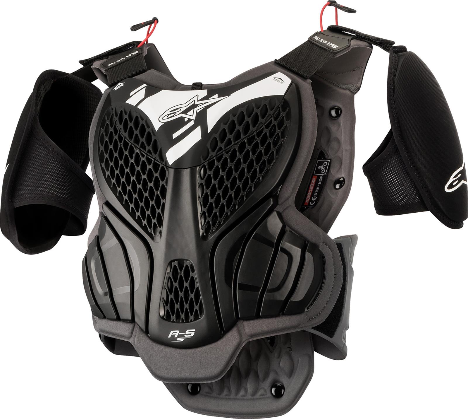 Alpinestars MX 6740518-105-SM Alpinestars MX A-5 S Youth Body Armor |  Summit Racing