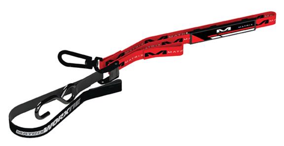 Matrix Concepts M1 Worx Tie-Down Straps M1-102 Straps, Worx, Universal, Cambuckle, Red, Pair