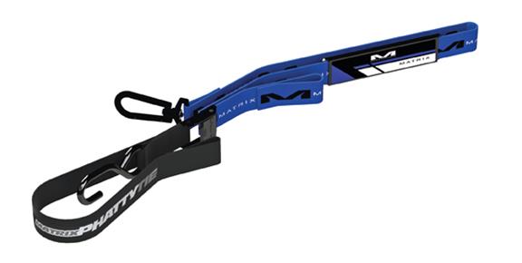 Matrix Concepts M1 Phatty Tie-Down Straps M1-303 Straps, Phatty, Universal, Cambuckle, Blue, Pair