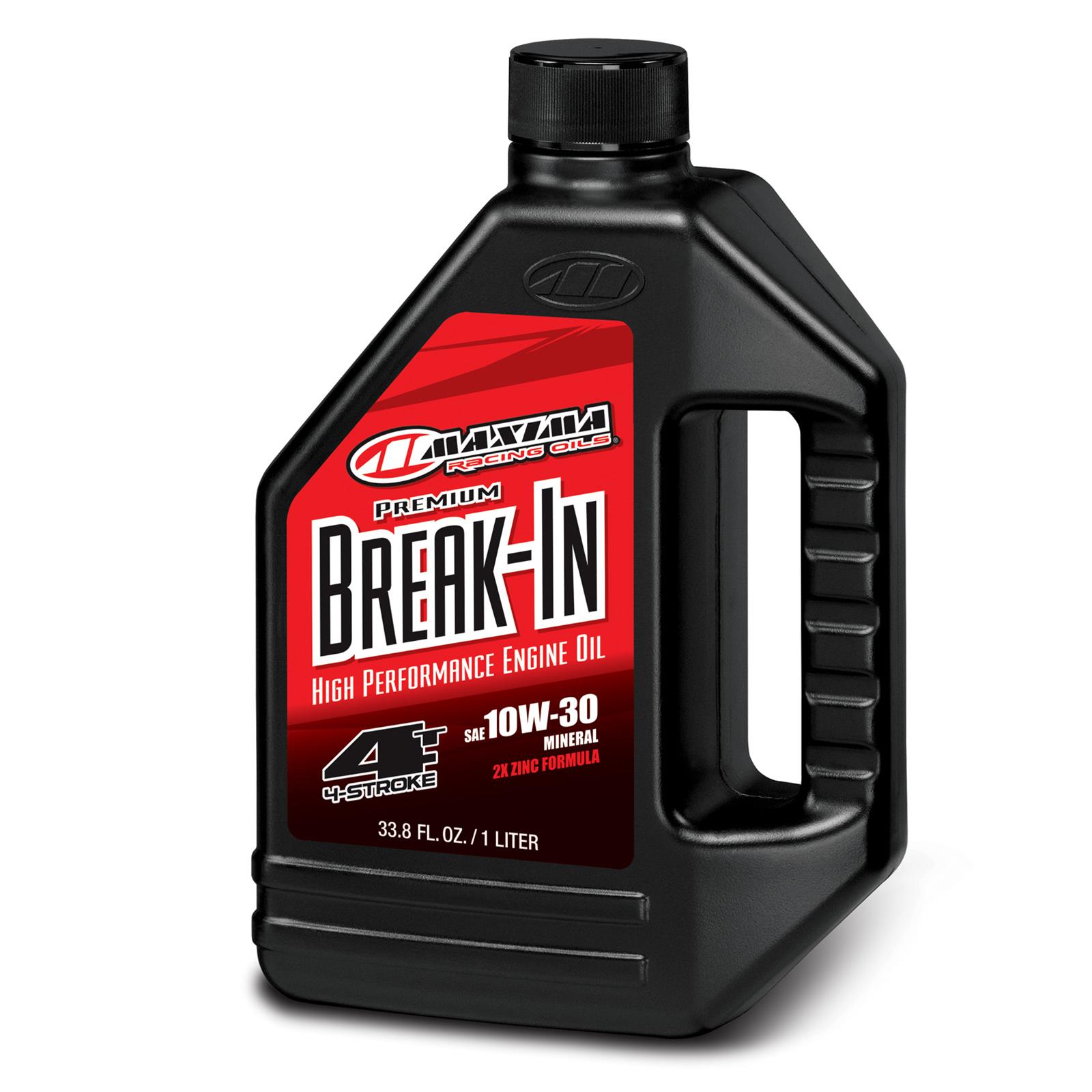 10w30 Maxima PREMIUM BREAK-IN Oil 30-10901 Engine Oil, Premium Break-In, 10W30, 1 Liter, Each