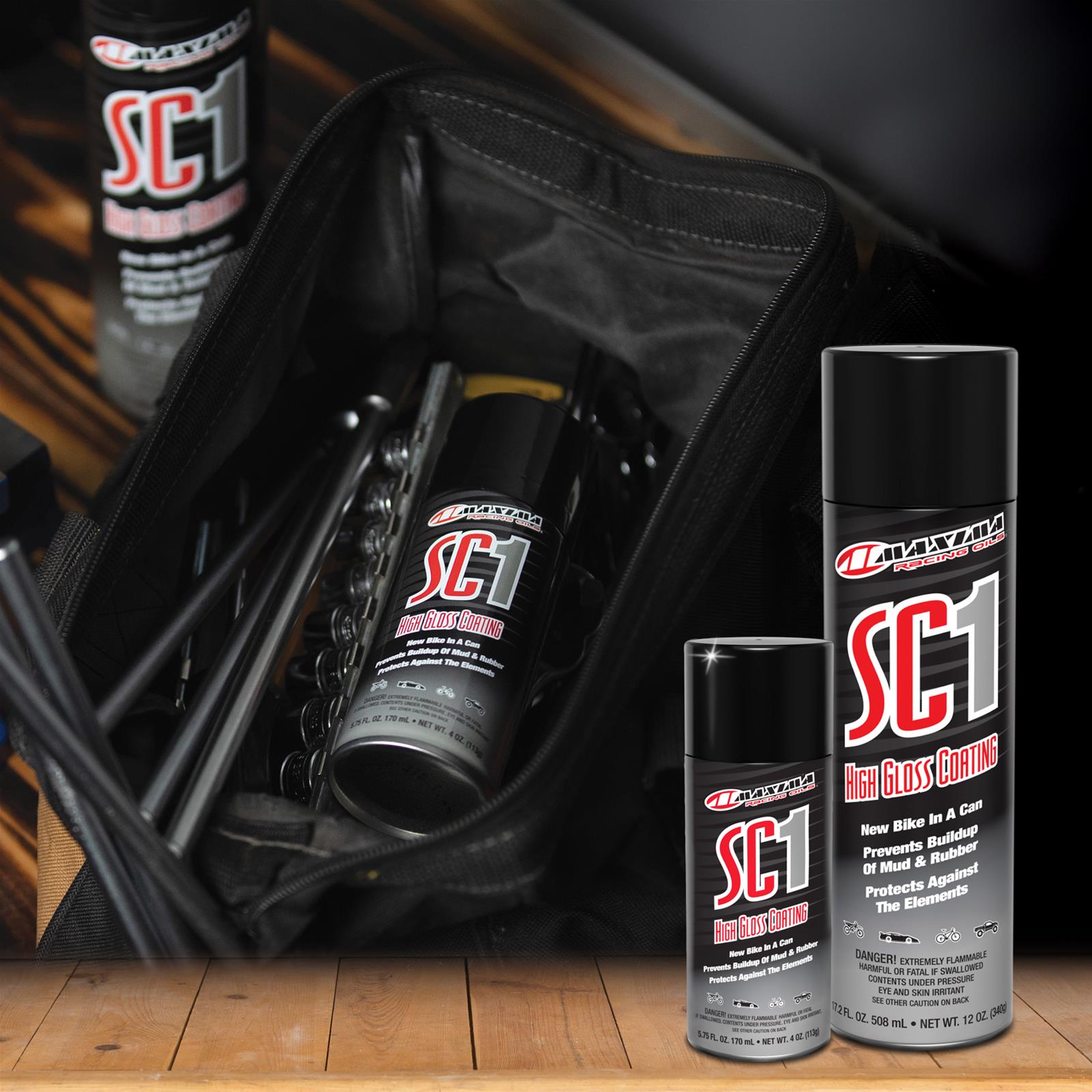 Maxima SC1 Silicone High Gloss Coating 78904 Liquid Protectant, SC1, Detailer, Gloss, Water Resistant, 4 oz., Aerosol, Spray, Repels Dirt and Debris, Each thumbnail 2