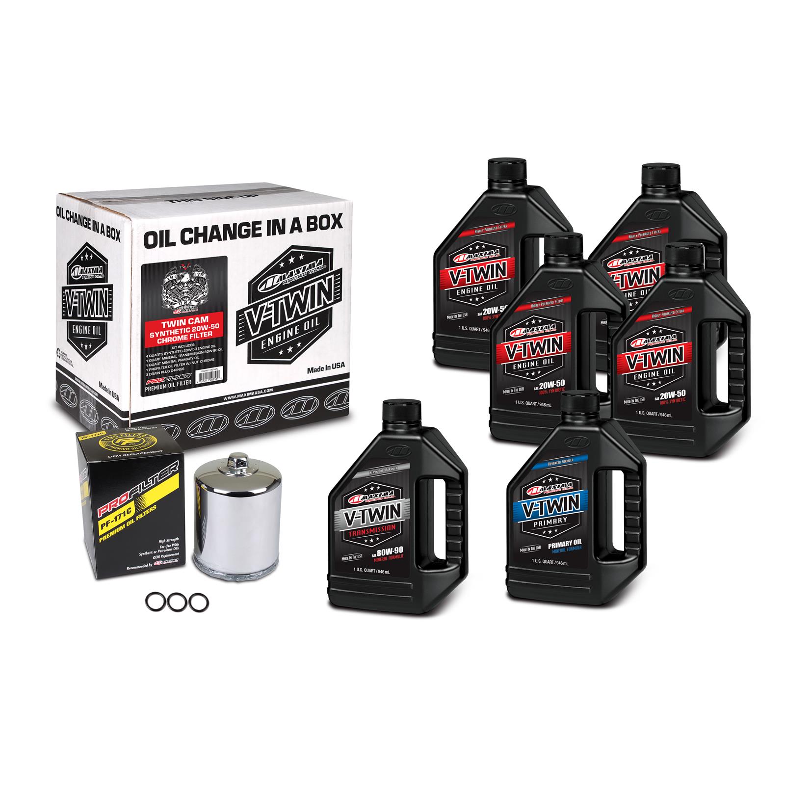 Maxima Racing Oils - Powersports 90-119016PC Maxima V-Twin Oil