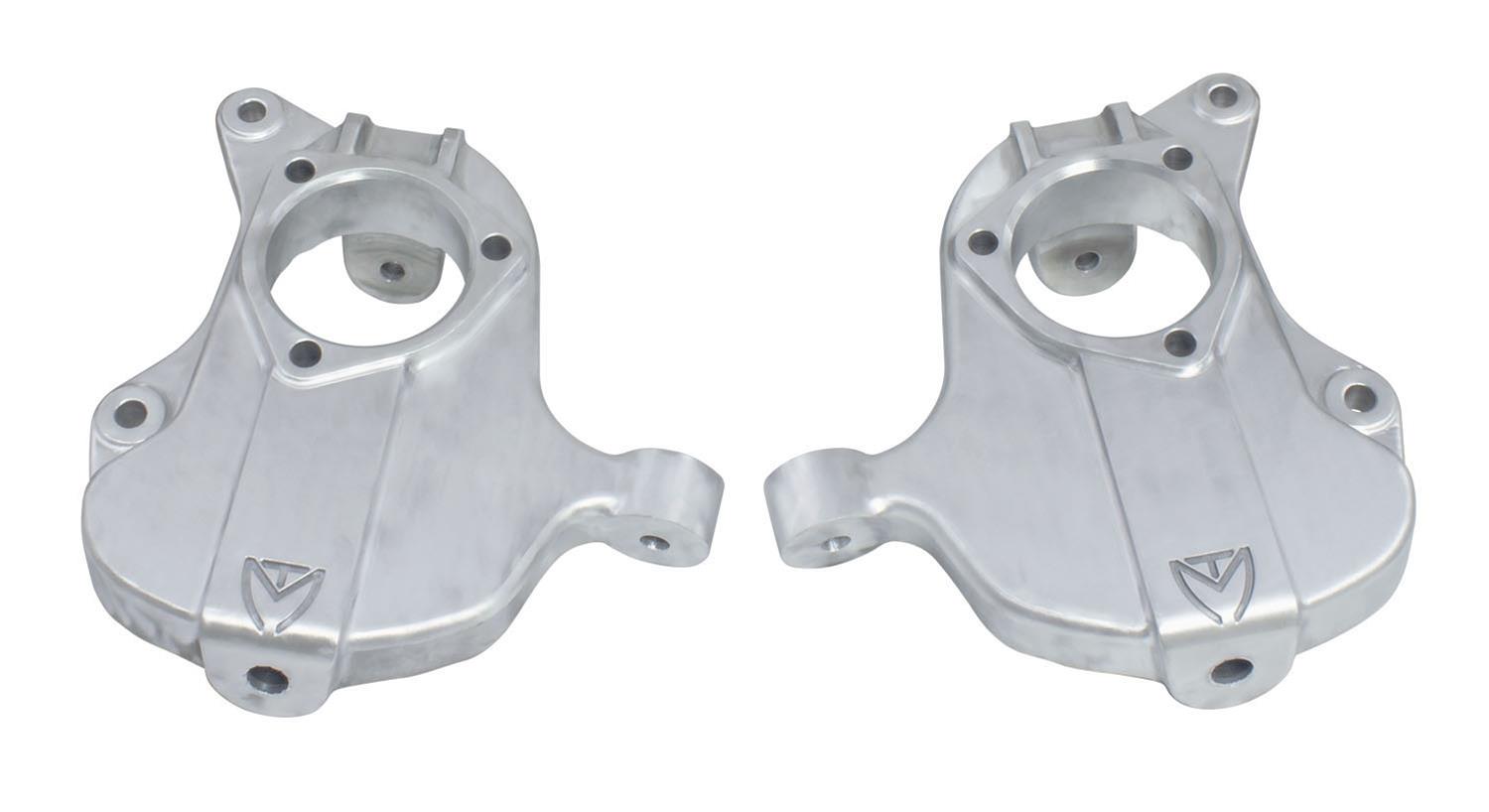 MaxTrac Suspension Lowering Spindles 101320A Spindles, Lowered, Forged Aluminum, 2 in. Drop, Chevy, GMC, Pair
