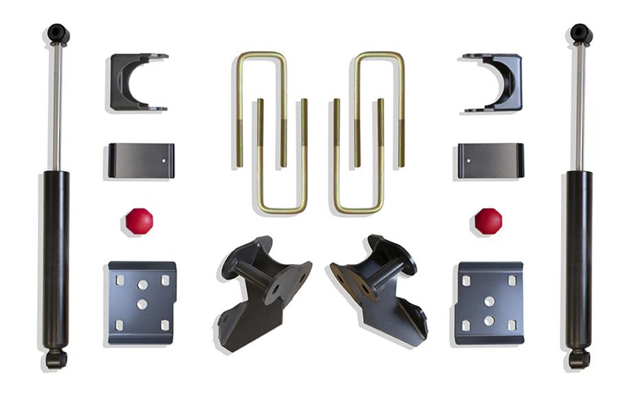 MaxTrac 09-14 Ford F-150 2WD 4in Rear Lowering Flip Kit thumbnail 2