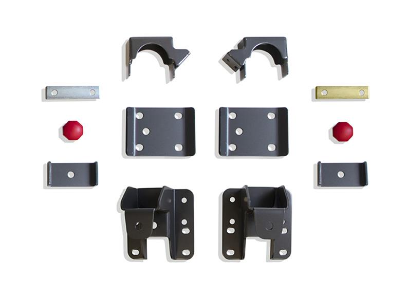 MaxTrac 07-15 GM C/K1500 2WD/4WD 5-6in Rear Adj. Lowering Flip Kit