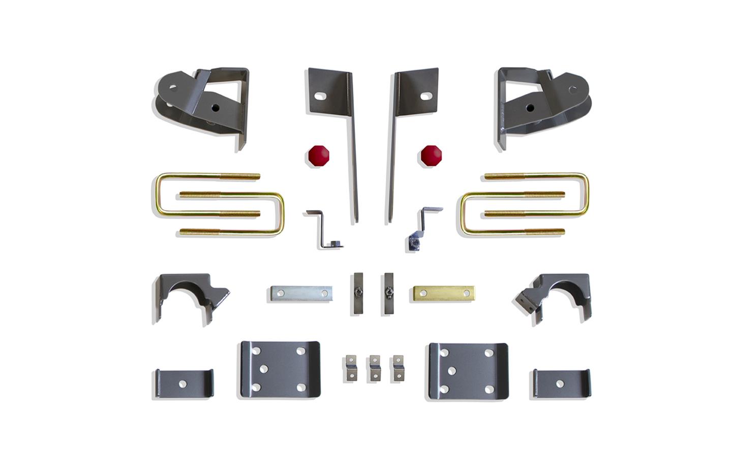 MaxTrac 2019+ GM C/K1500 2WD/4WD 5in Rear Adj. Lowering Flip Kit