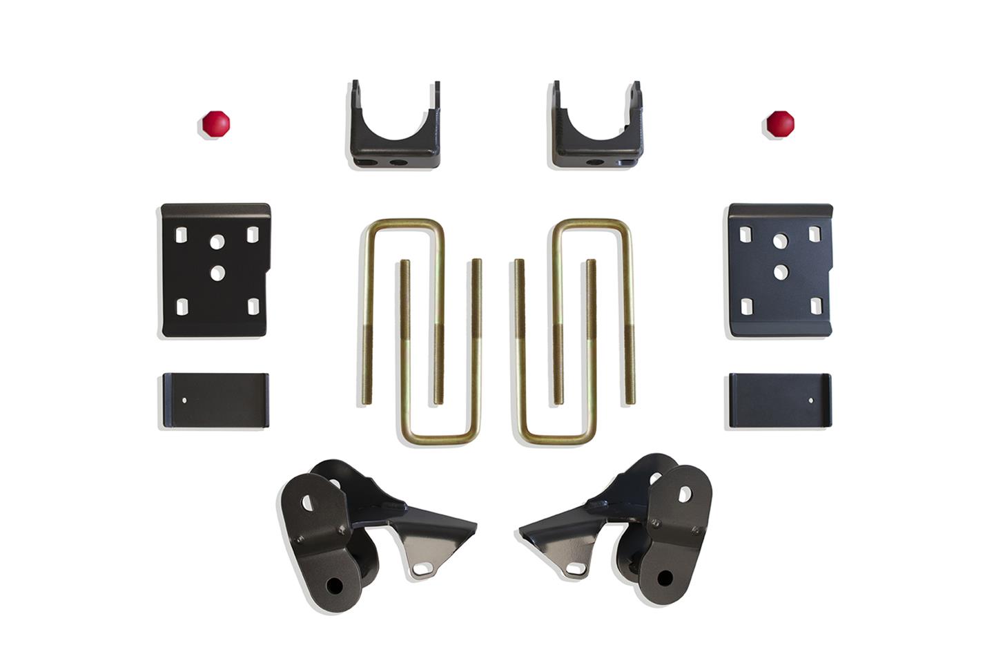 MaxTrac 09-14 Ford F-150 2WD 4in Rear Lowering Flip Kit