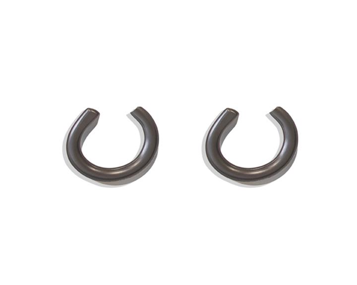 MaxTrac 82-04 Chevrolet S-10 2WD 2in Front Forged Aluminum Coil Spacers
