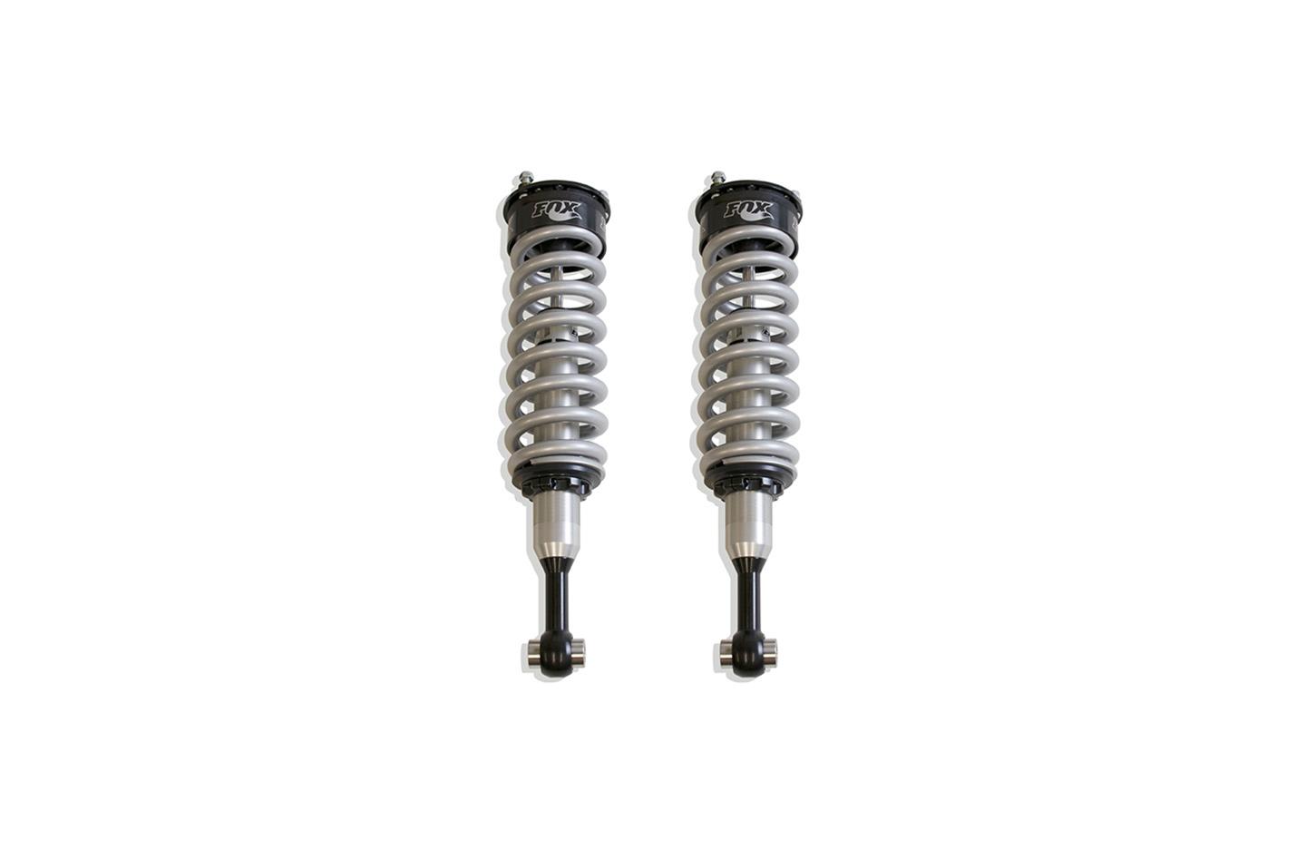 MaxTrac 07-18 GM C/K1500 2WD/4WD 0-2.5in Front FOX 2.0 Performance Coilover - Pair