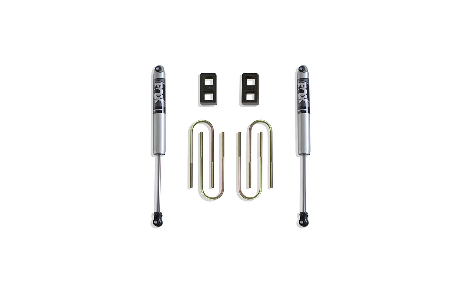 MaxTrac 02-08 Dodge RAM 1500 2in Rear Lift Box Kit w/ Fox Shocks