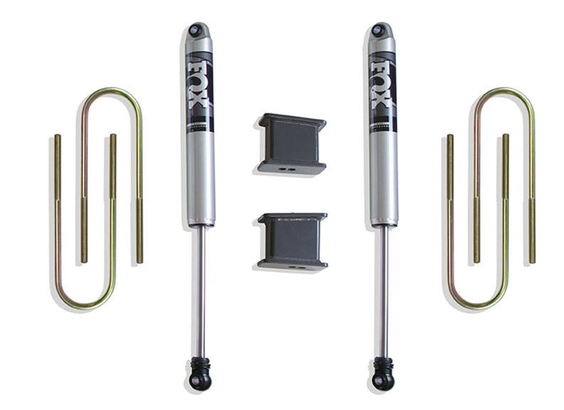 MaxTrac 02-08 Dodge RAM 1500 4in Rear Lift Box Kit w/ Fox Shocks