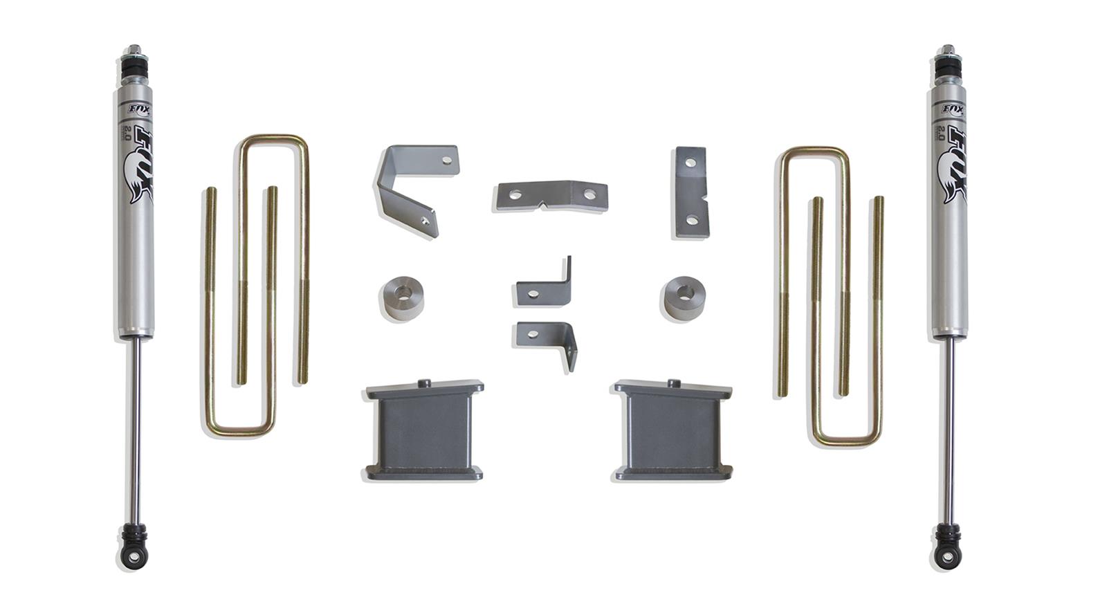 MaxTrac 05-18 Toyota Tacoma 2WD 6 Lug 4in Rear Lift Kit