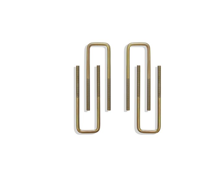 MaxTrac Rear U-Bolts for 2in Lift Blocks - 10.00in x 2.625in x 9/16in - Set of 4