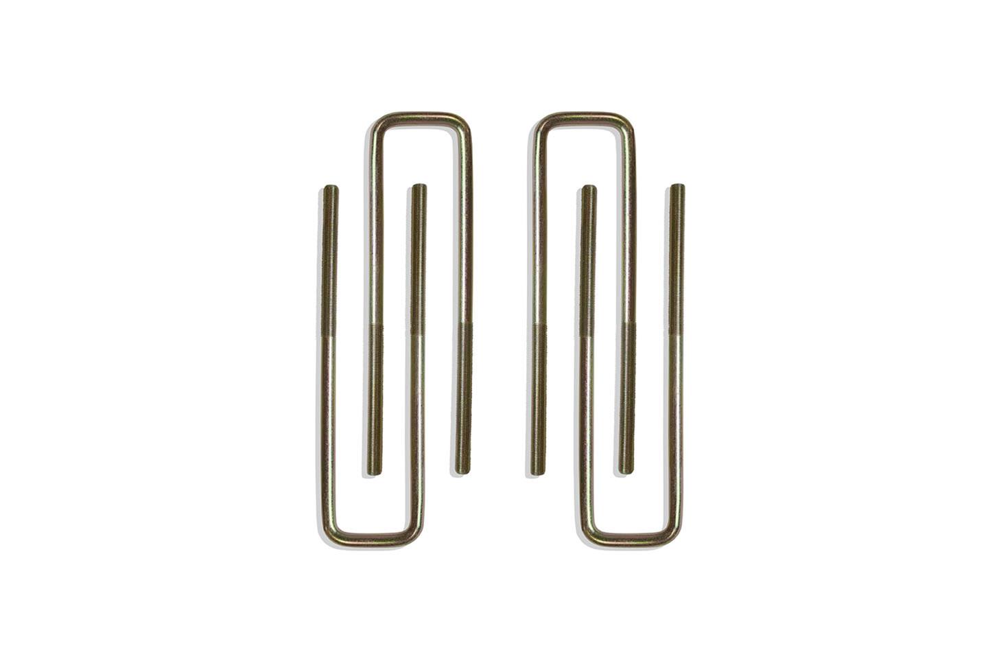 MaxTrac Suspension U-Bolts, Leaf Spring 910106 SQUARE U-BOLTS (6"-8" BLOCKS)